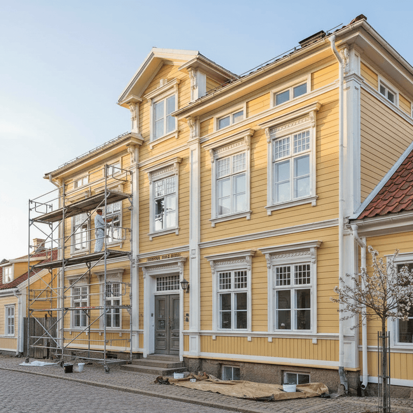 Exempel på traditionellt måleri